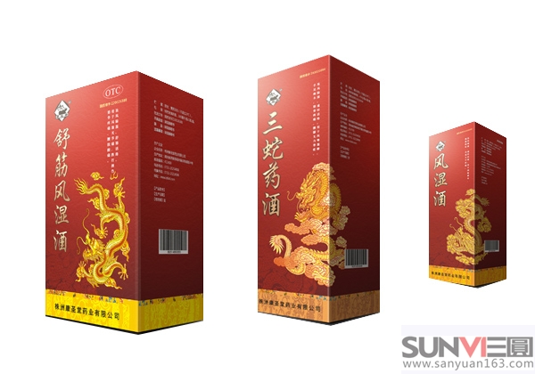 株洲康圣堂藥業(yè)品牌包裝設計