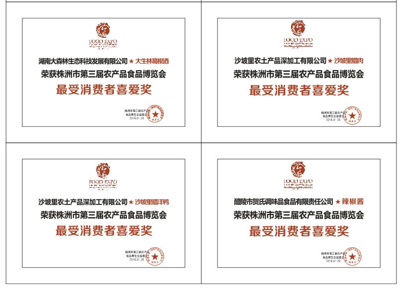 “最受消費者喜愛產(chǎn)品”評選活動